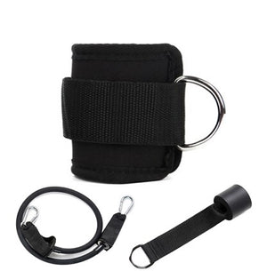 Resistance Bands with Ankle Straps Cuff