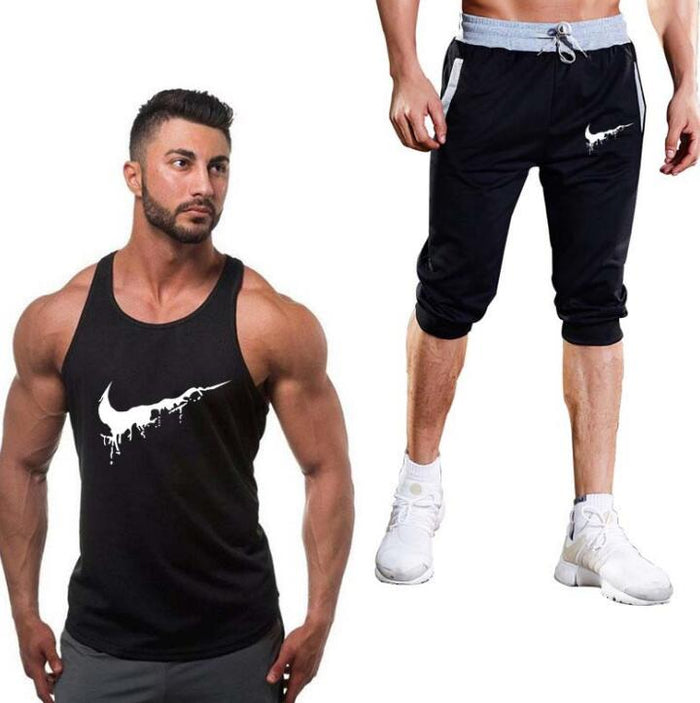 Fitness Cotton Men's Sleeveless Vest