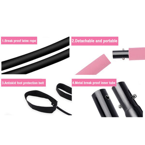 Fitness Pilates Bar Kit with Resistance Band