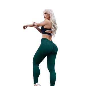 Fitness High Waist Anti Cellulite Leggings