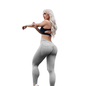 Fitness High Waist Anti Cellulite Leggings