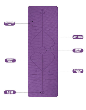 Position Line Non Slip Mat